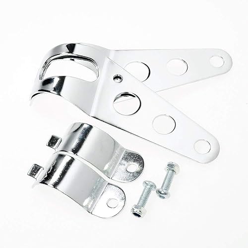 XMT-MOTO Soporte de faros universal para motocicleta con tubos de horquilla de 1.378 in a 1.693 in