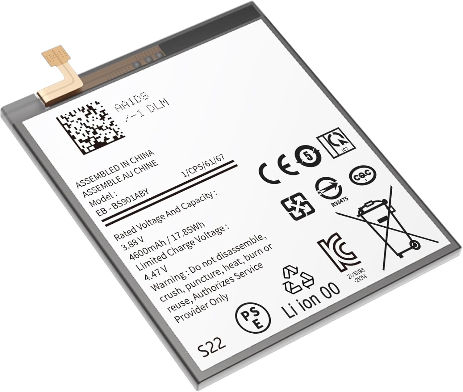Step 2: Disconnecting FPC cable and removing old battery