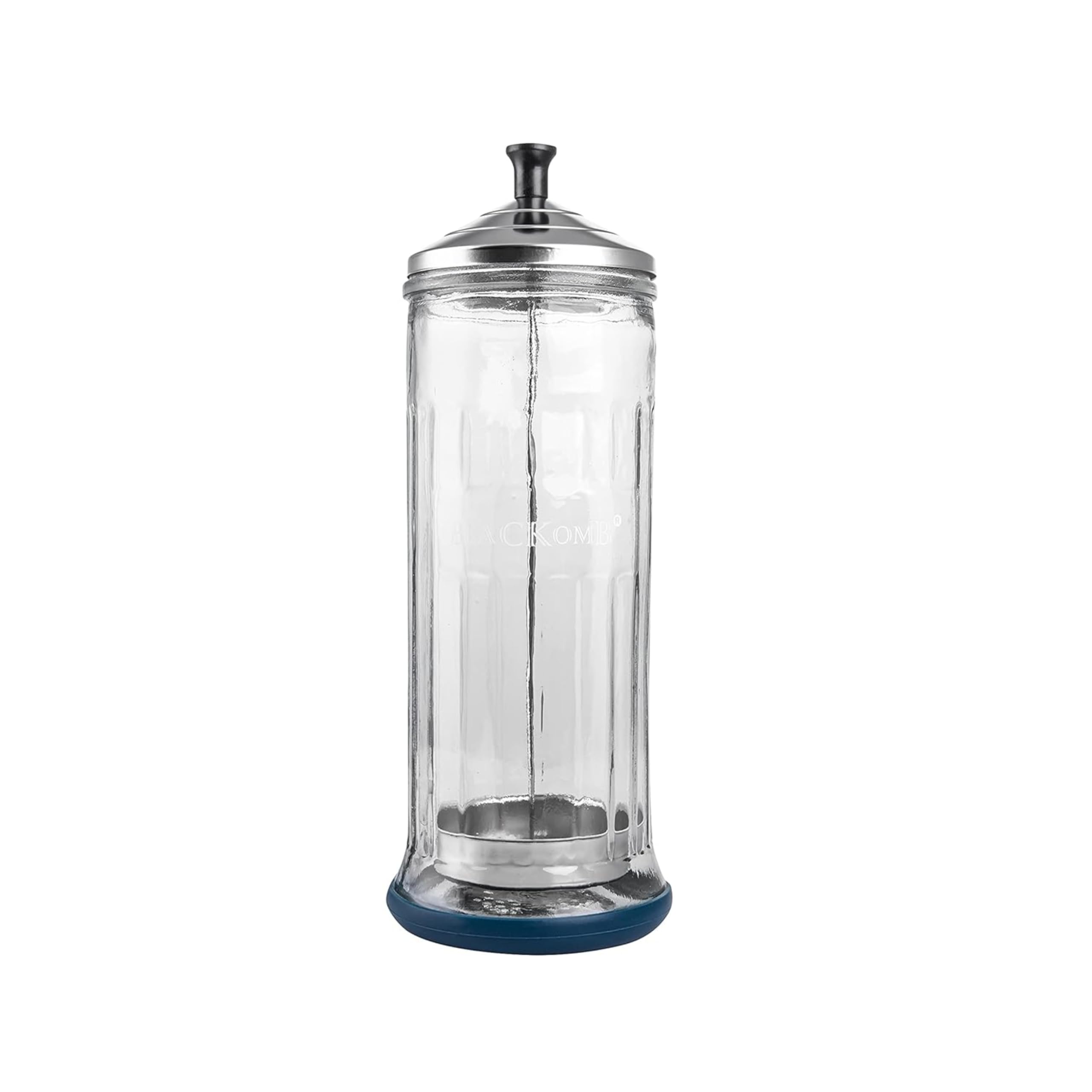 Desinfektionsmittel Glas 1L – Desinfektionsglas für Kosmetikstudio - Instrumentendesinfektion – Sterilisationsglas für Friseursalon – Barber Sterilisator aus Glas und Edelstahl