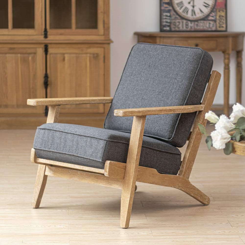 Buy Crestlive Products Oak Mid Century Accent Armchair Home Buy Crestlive Products Oak Mid Century Accent Armchair Home