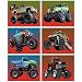 Monster Truck Poster Prints - Set of Six 8x10 Photos - Kids Wall Art Decor