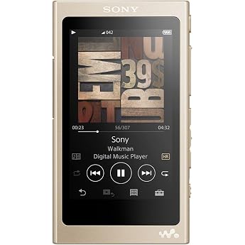 Sony Walkman A Series 16GB NW-A45: Bluetooth/microSD/Hi-Res compatible, up to 39 hours continuous playback, 2017 model, Pale 