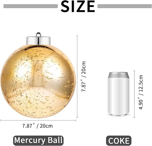 Miniatura 305 de XmasExp Juego de 24 mini esferas de Navidad inastillables para bolas de árbol de Navidad de 1.181 in/1.18 pulgadas (oro rosa)