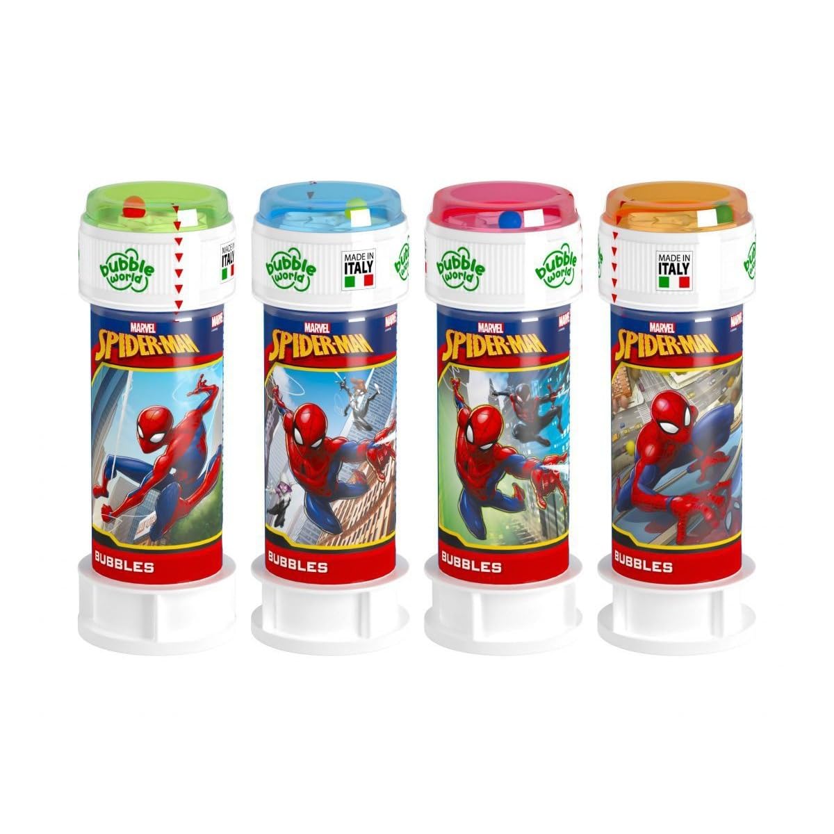 DULCOP - Bańki Spiderman - Bańki mydlane - 60 ml - 047090 - Niebieski - Plastik - Licencjonowany - Zabawka dla dzieci - Gra na świeżym powietrzu - Od 3 lat
