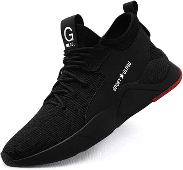 Safety Shoes Steel Toe Trainers Lightweight Work Shoes Non Slip Work Sneakers for Men Women
