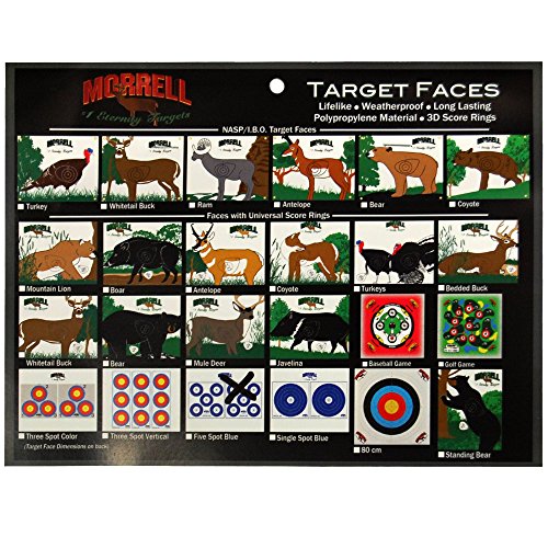 Morrell Nasp 80Cm Polypropylene Target Face 80Cm, White, Unt (57543) #TOP2