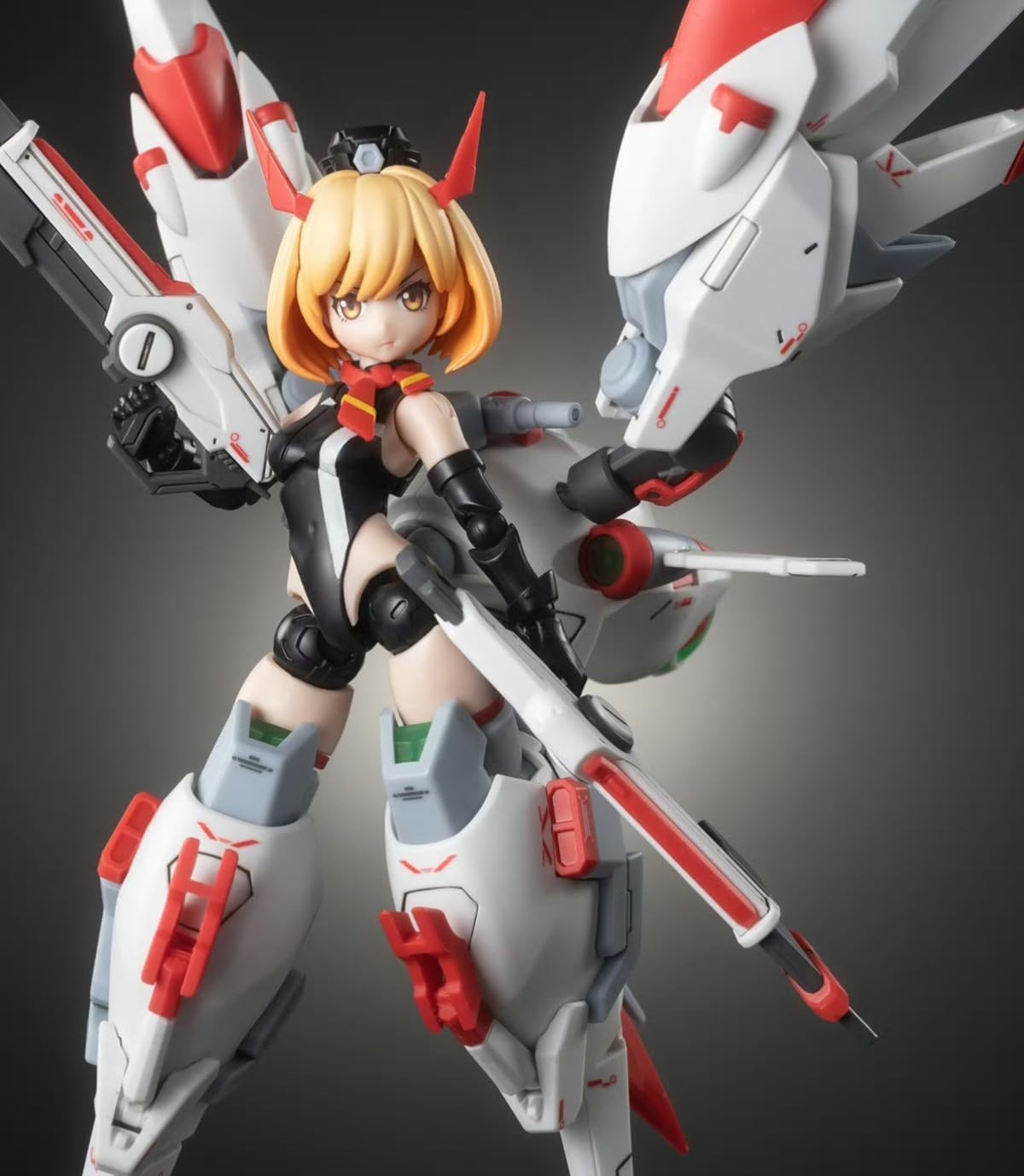 Hemoxian BigFirebird x Plastic Model Kits: Full-Time Jijia, Kelly Janet, Mecha Musume, Anime Style Collectible Action Figures