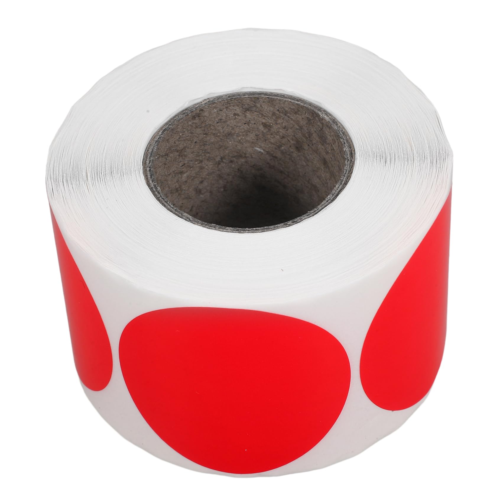 NUOBESTY 5rollen Runde Wasserfeste Beschreibbare Aufkleber Thermodrucketiketten Für Für Lagerung Organisation Und Versand