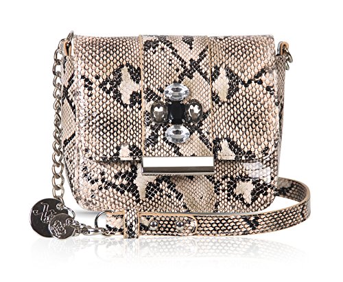 Sac bandoulière 15 cm beige parfait pour vos balades en ville et sorties légères