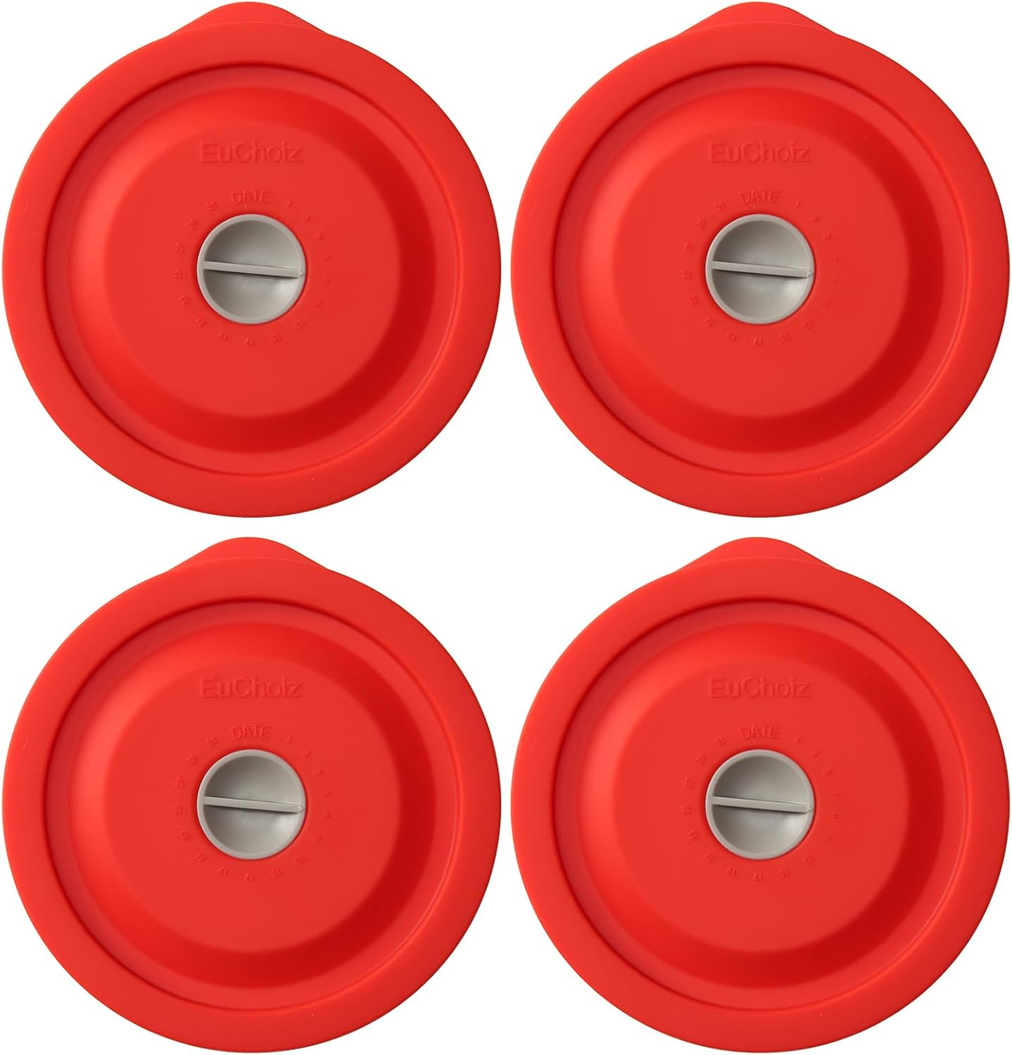 Replacement Lids for Pyrex 7200PC 2 Cup, Silicone Round
