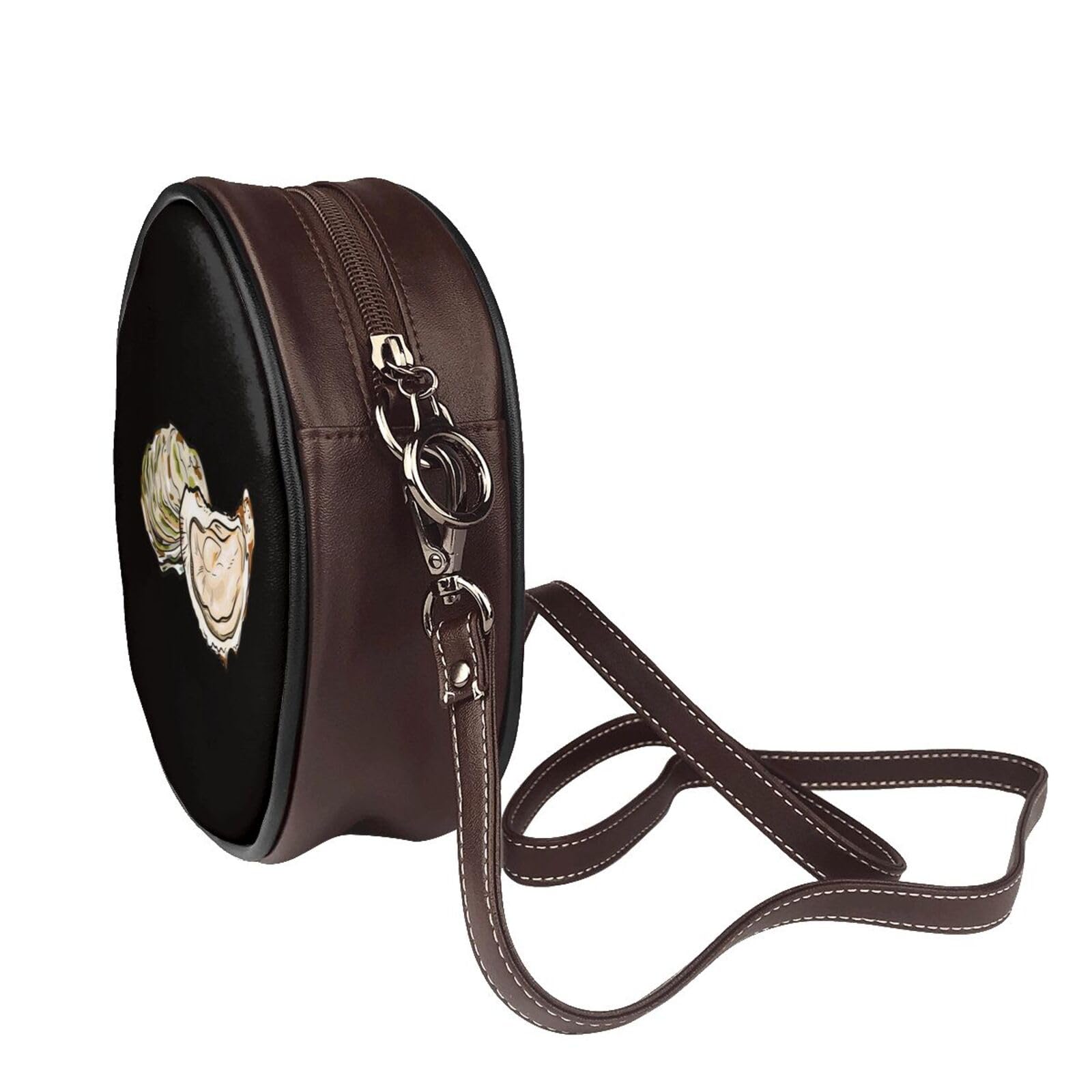 Amazon.co.jp: ショルダーポーチ 牡蠣柄 カキ ワンショルダー