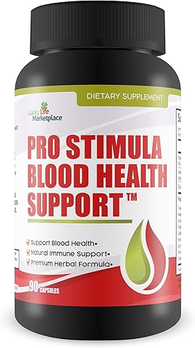 Pro Stimula Blood Health Support - Fórmula de berberina premium con canela y jengibre, promueve la salud del páncreas y la salud renal, apoya el
