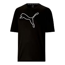 PUMHB|#Puma Performance Cat Tee M Maglietta, Uomo, Puma Black, S