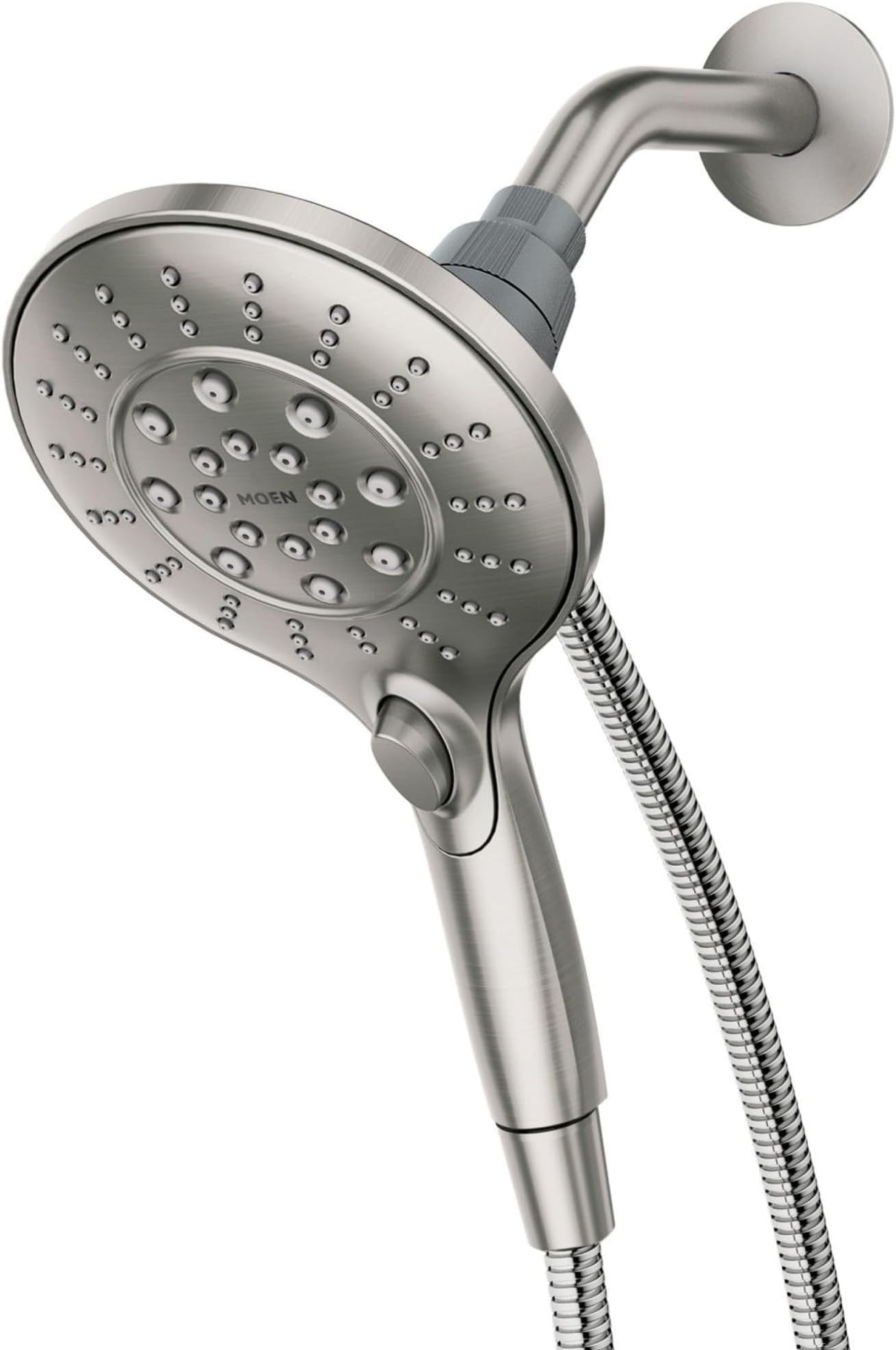 26112Srn Engage Magnetix Six-Function 5.5-Inch Handheld Showerhead With Magnetic Docking System, Spot Resist Brushed Nickel
