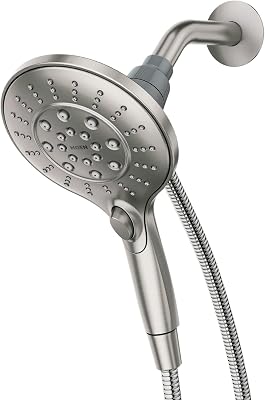 Magnetix 26112SRN 6-Setting Handheld Showerhead - Image 1