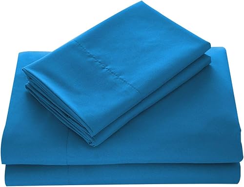 Miniatura 9 de Lujoso juego de sábanas de 1500 hilos 100% algodón pima de 4 piezas, tamaño King, patrón de rayas blancas (se adapta a colchones de hasta 14 a 16