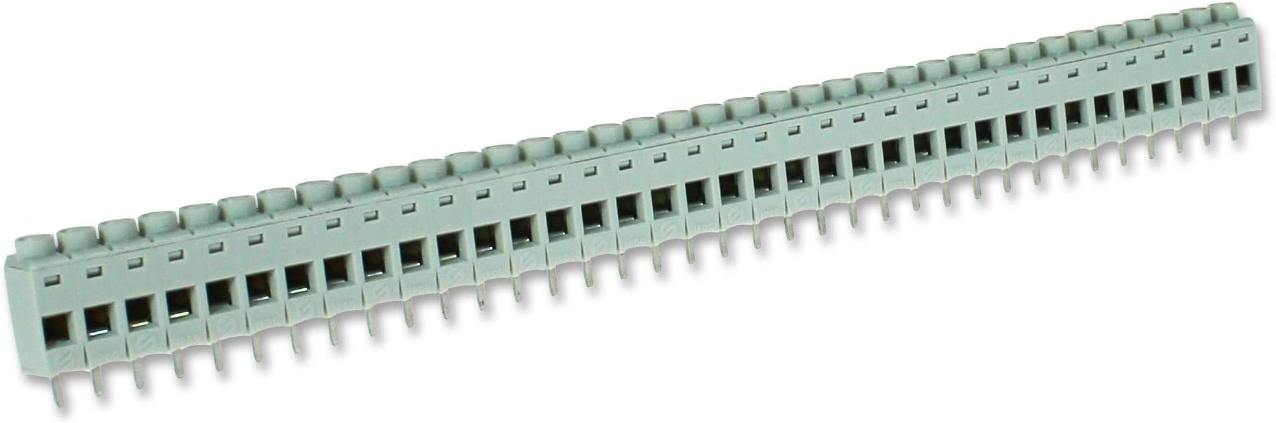 CAMDENBOSS CTB7000/36 Pluggable Terminal Block, 36 Ways, 380 V, 17.5 A, 5 mm (1 piece)