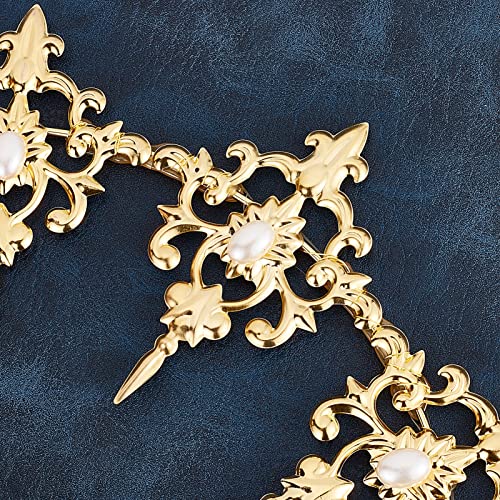 Corona de reina de ángel boho para tocado nupcial y cosplay 6
