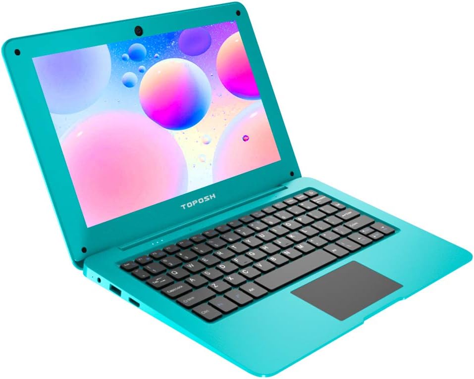TOPOSH PC portatile Mini Notebook 10.1 pollici 2 GB RAM + 32 GB SSD Intel Atom X5-Z8350 Graphics 1.44 GHz, portatile with Tastiera QWERTY-Verde TOPOSH PC portatile Mini Notebook 10.1 pollici 2 GB RAM + 32 GB SSD Intel Atom X5-Z8350 Graphics 1.44 GHz, portatile with Tastiera QWERTY-Verde
