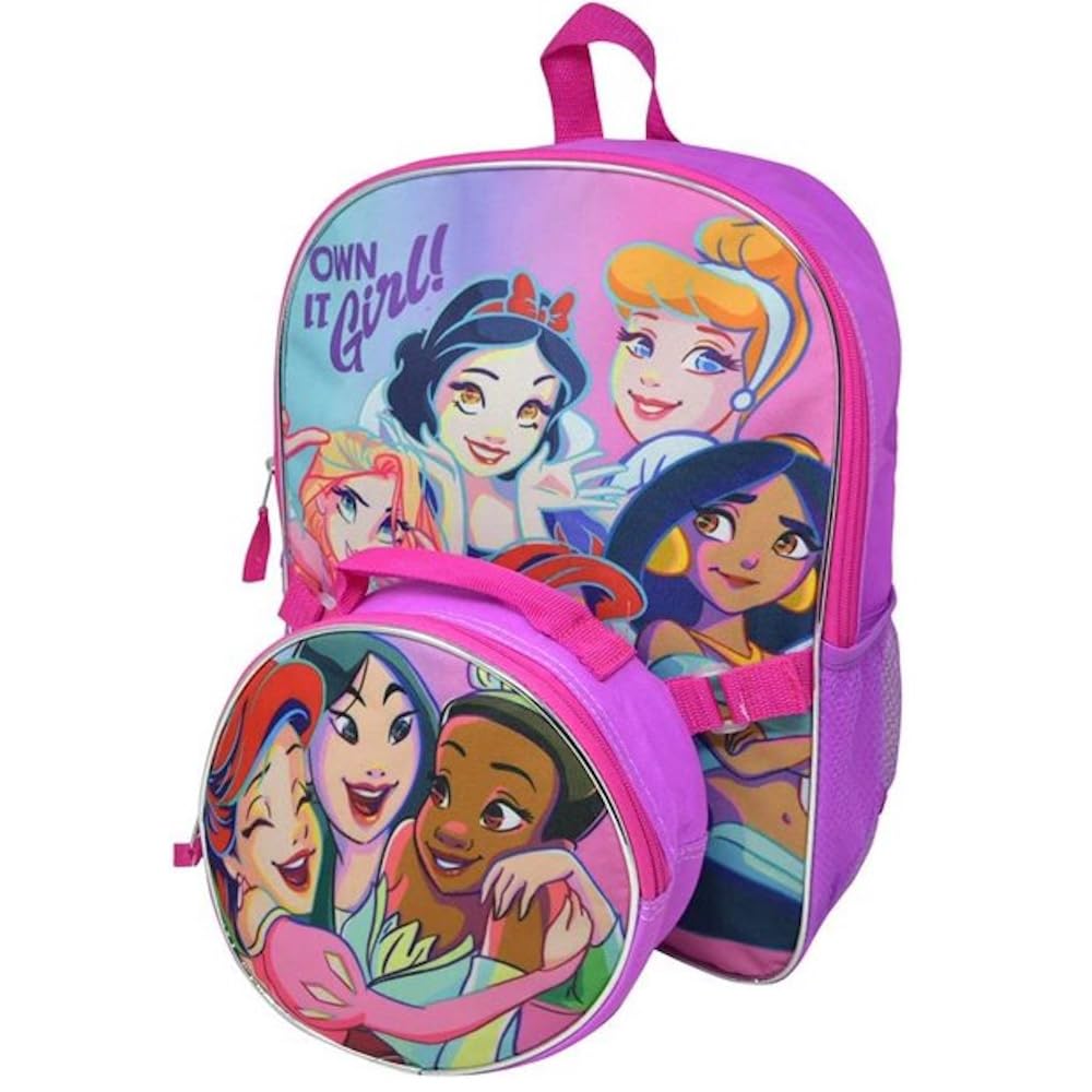 Disney Princess Backpack And Lunch Box: Magical Style for Kids 2 Disney Princess Backpack And Lunch Box: Magical Style for Kids