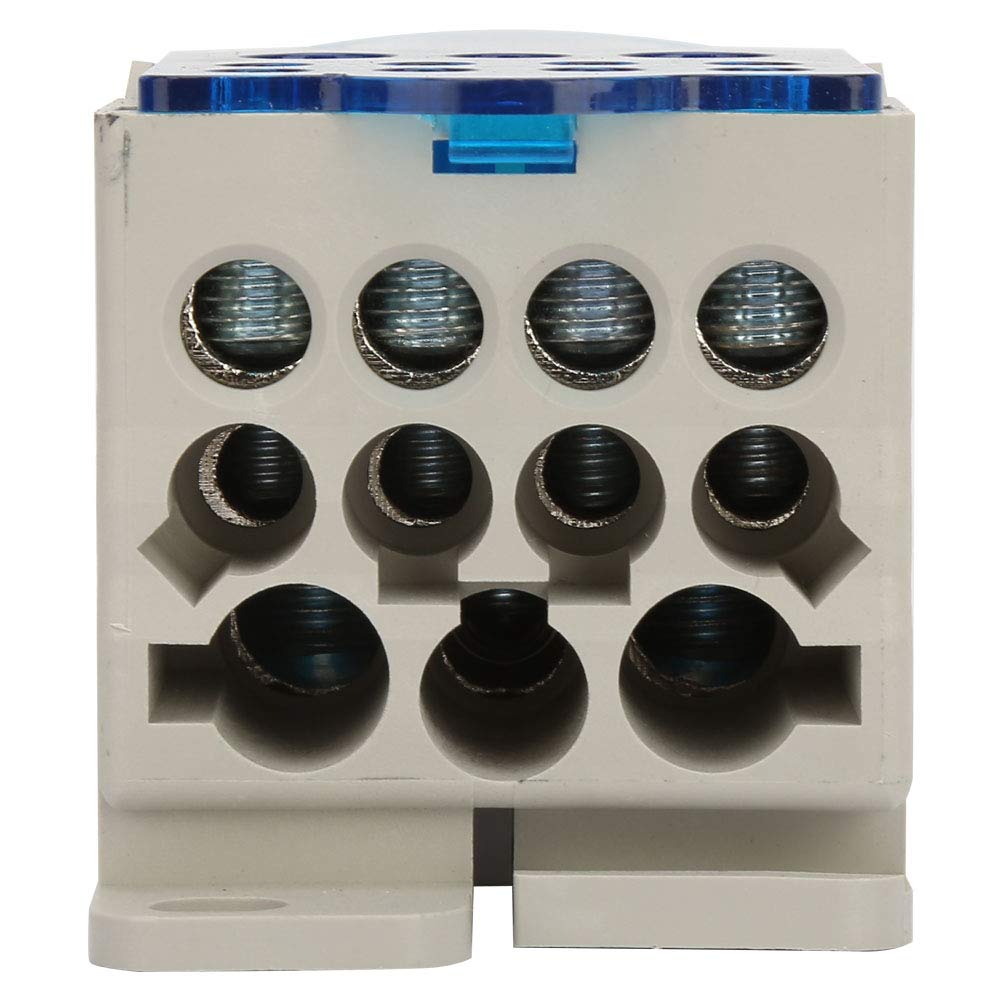 Caja de Distribución de Terminales, Caja de Distribución de Bloque UKK-250A, Caja de Distribución Universal del Poder del Conector Eléctrico del Alambre, para Gabinetes de DistribucióN de EnergíA