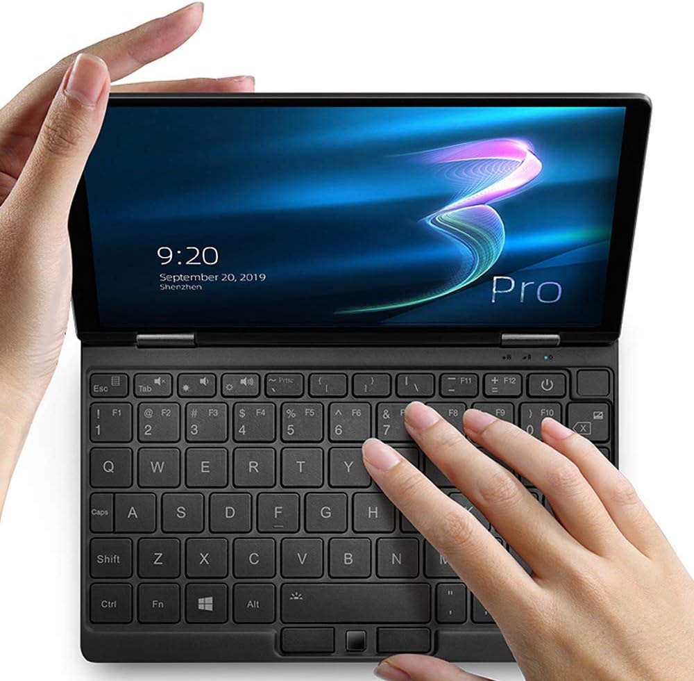 One Netbook One Mix 3 PRO Yoga 8.4" Mini Pocket Laptop 10th CPU CoRE I5-10210Y 4 Cores 8 Threads Win 10 Home OS,2560X1600 Touch Screen Tablet PC 16GB RAM/512GB Storage