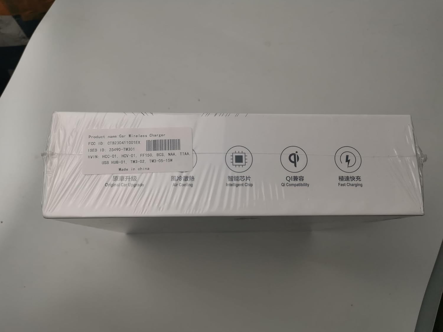 Compatible with BMW 3 Series G20 G28 4 Series Qi Car Wireless Charger with NFC Card Key Fast Cell Phone Charging Plate Accessories 2020-2023 (3 Series)