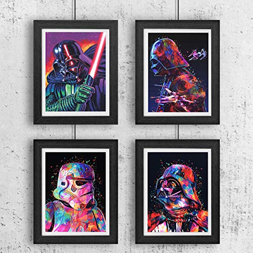 5D Full Drill Diamond Painting Kits for Adults Star Wars Diamond Art Paint with Round Diamonds DIY Paint by Number Kits Gem Art Craft with Crystal Rhinestone Embroidery (13.7x17.7 inch/35x45cm) - Thumbnail 7