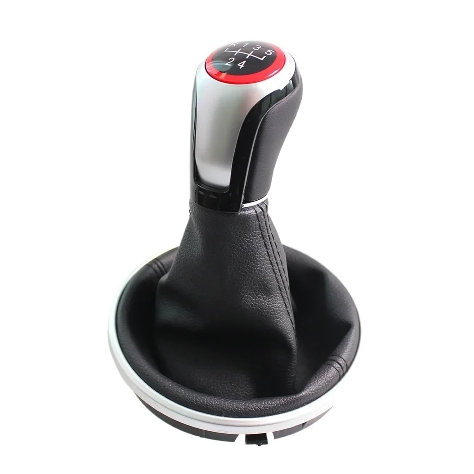 Jxewmtmc One Color For Skoda For Fabia 2 For Roomster Gear Shift Knob 5 Speed Lever Change Gaiter Boot Cover Gear Stick Shift Cover