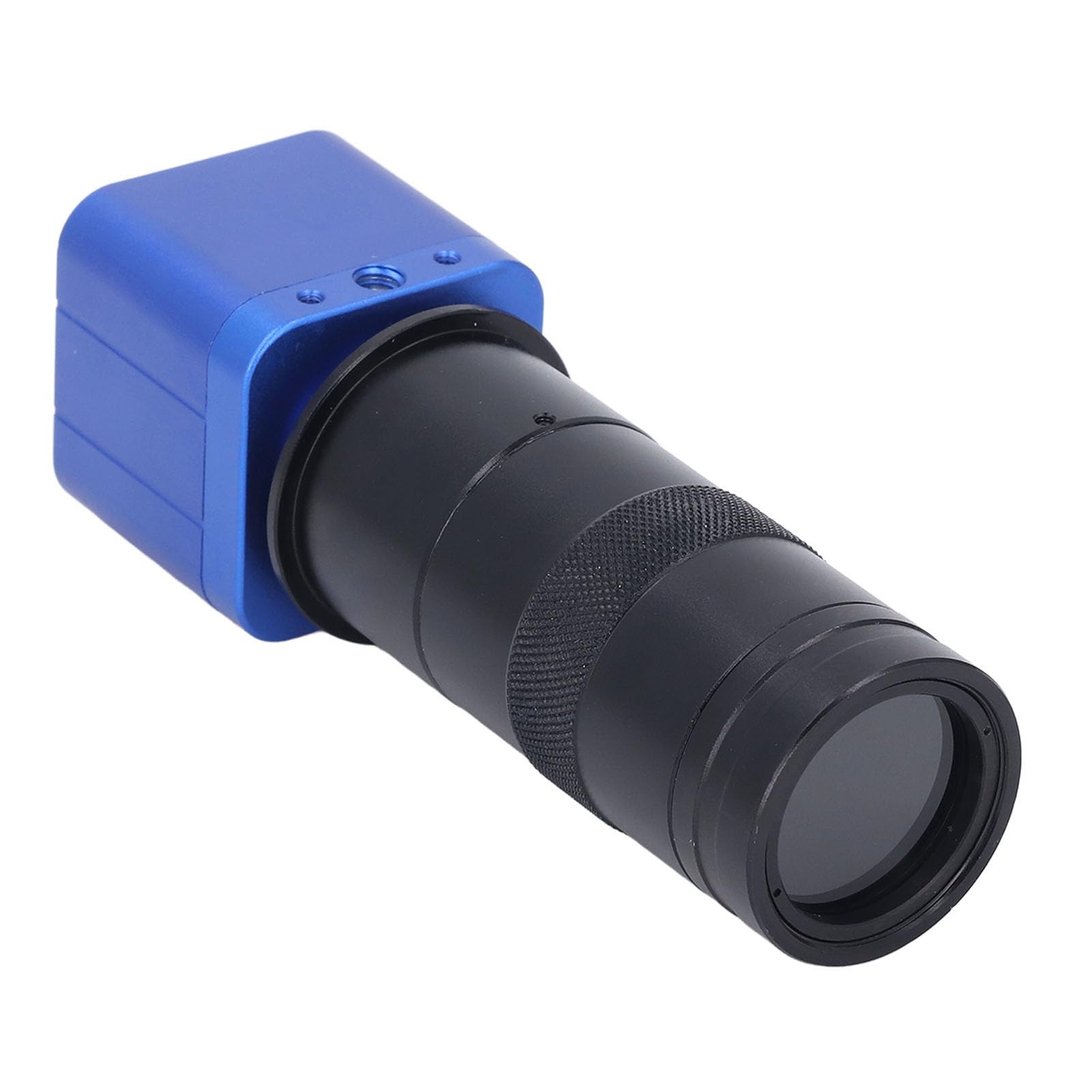 SEAFRONT Przemysłowa Kamera Mikroskopowa 24MP 1080P USB HD z 7-krotnym Zoomem Cyfrowym Obiektyw z Mocowaniem Typu C do Pomiarów na Komputerze i Nagrywania Wideo 130X (wtyczka UE)