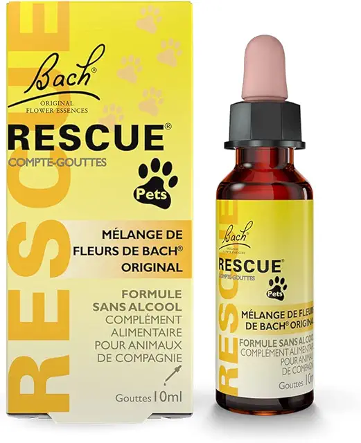 Complément Anti-Stress pour Chien - Rescue Pets Compte-Gouttes Vegan 10ml