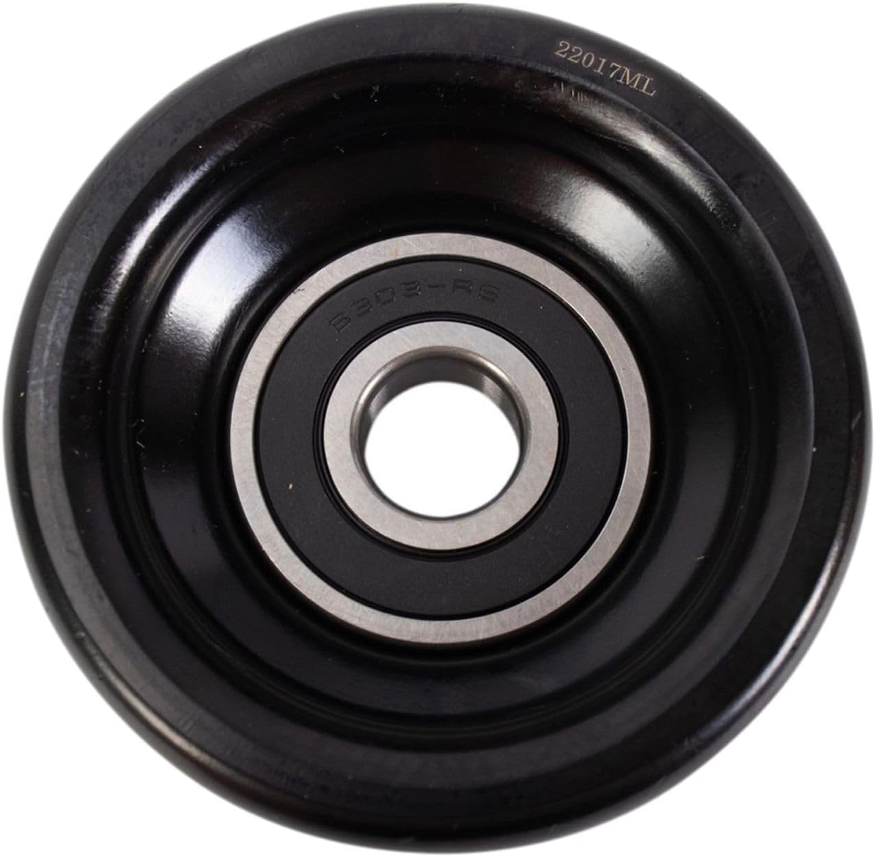West River Belt Idler Pulley Steel Black 0.67 Hole Diameter 1pc for F550/F450/F350/F250/E450/E350 Superduty