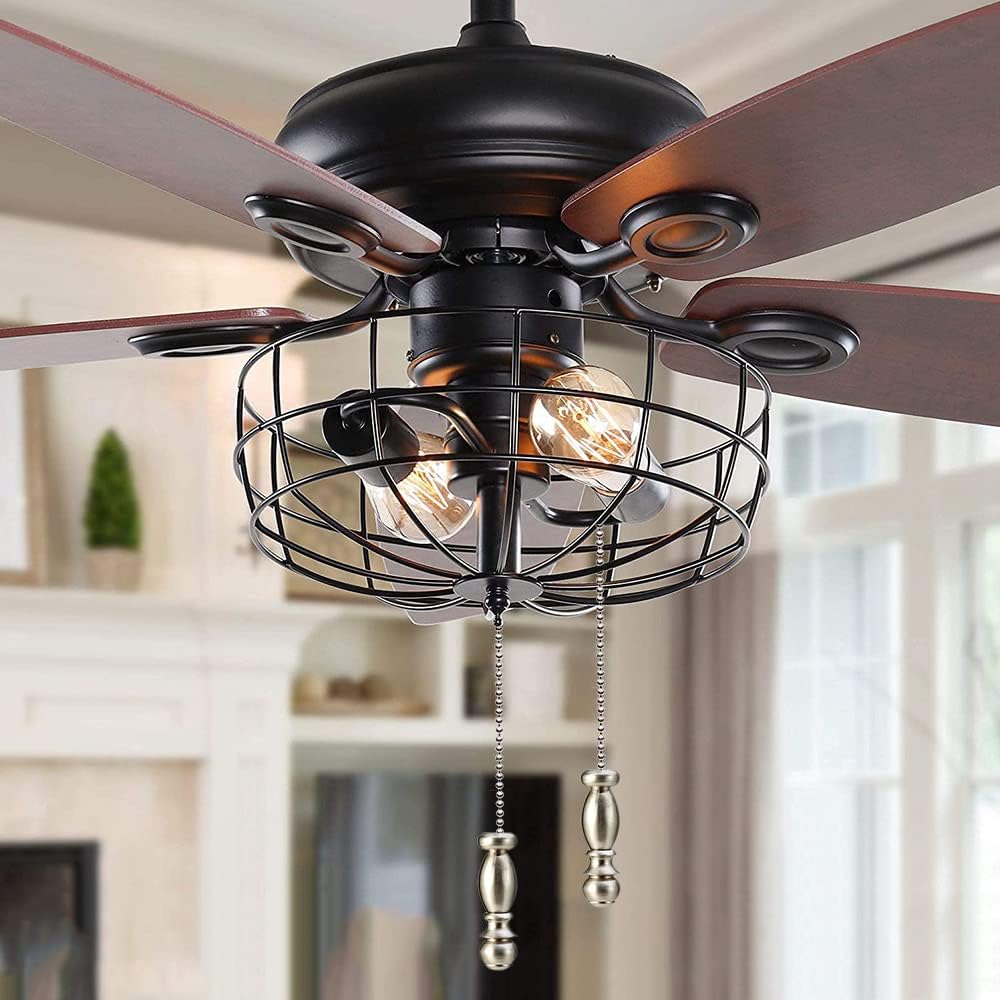 Ceiling Fan Pull Chain 12 inch Brushed Nickel Pull Chain Extension Fan Chain Extender Ceiling Fan Pulls Ornament with Ball Fan Chain Connector for Ceiling Fan Light, 1PCS (Brushed Nickel)