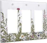 Vista 74 de Placa de pared doble basculante de mármol azul, cubierta decorativa de interruptor de luz de 2 cuadras, moderna acuarela degradada, arte de tinta
