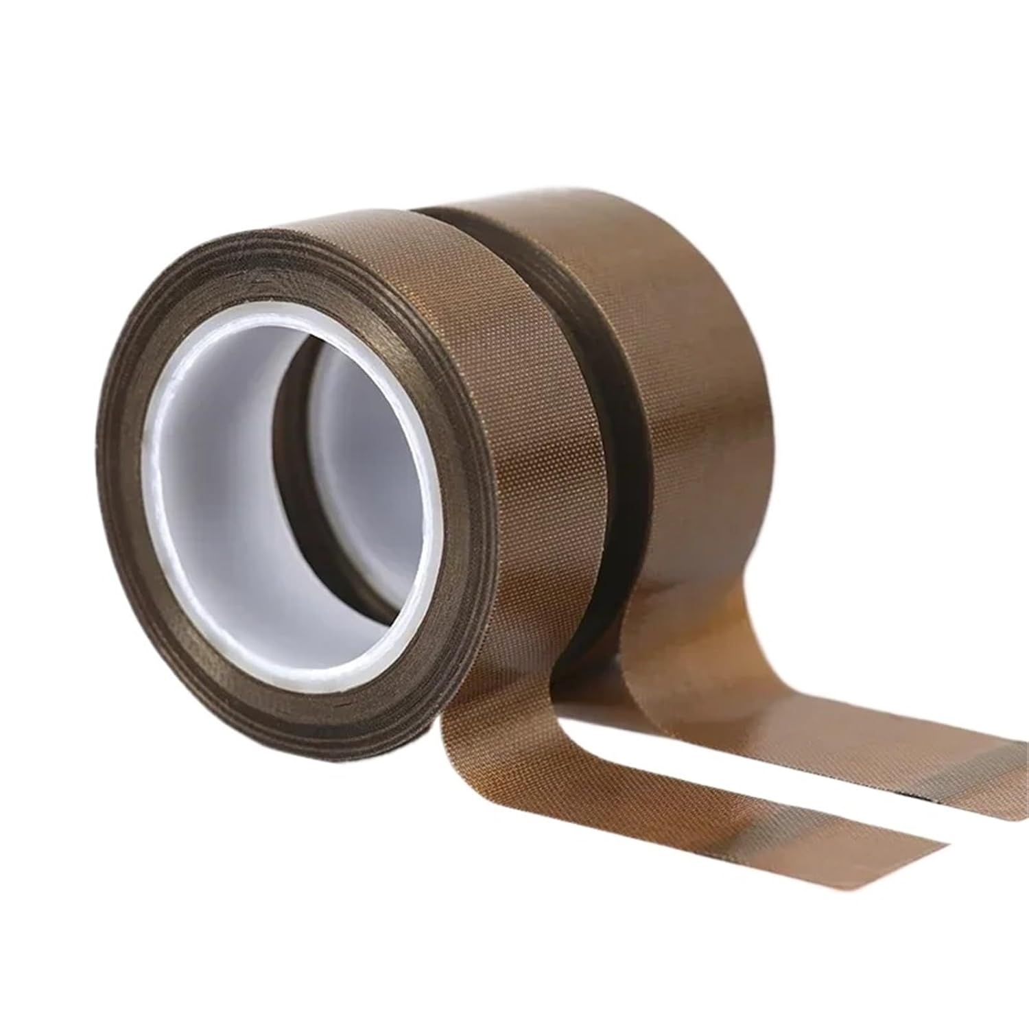 High Temperature Resistance Adhesive Tape Cloth 5~100mm 0.13mm 0.18mm 300 Degree Heat Insulation Sealing Machine PTFE Tape(1 ROLL,10M PER ROLL_0.13MM_13MM)