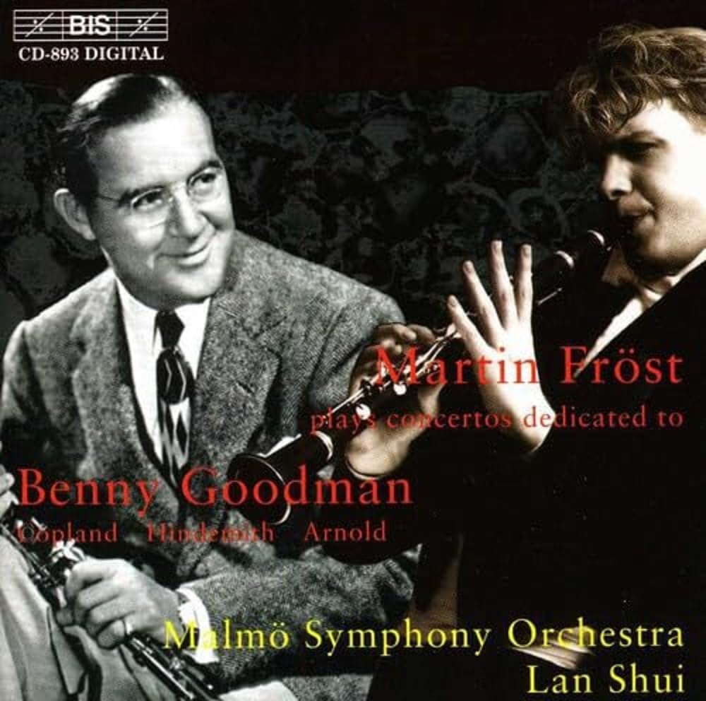 Martin Fr?st plays concertos dedicated to Benny Goodman