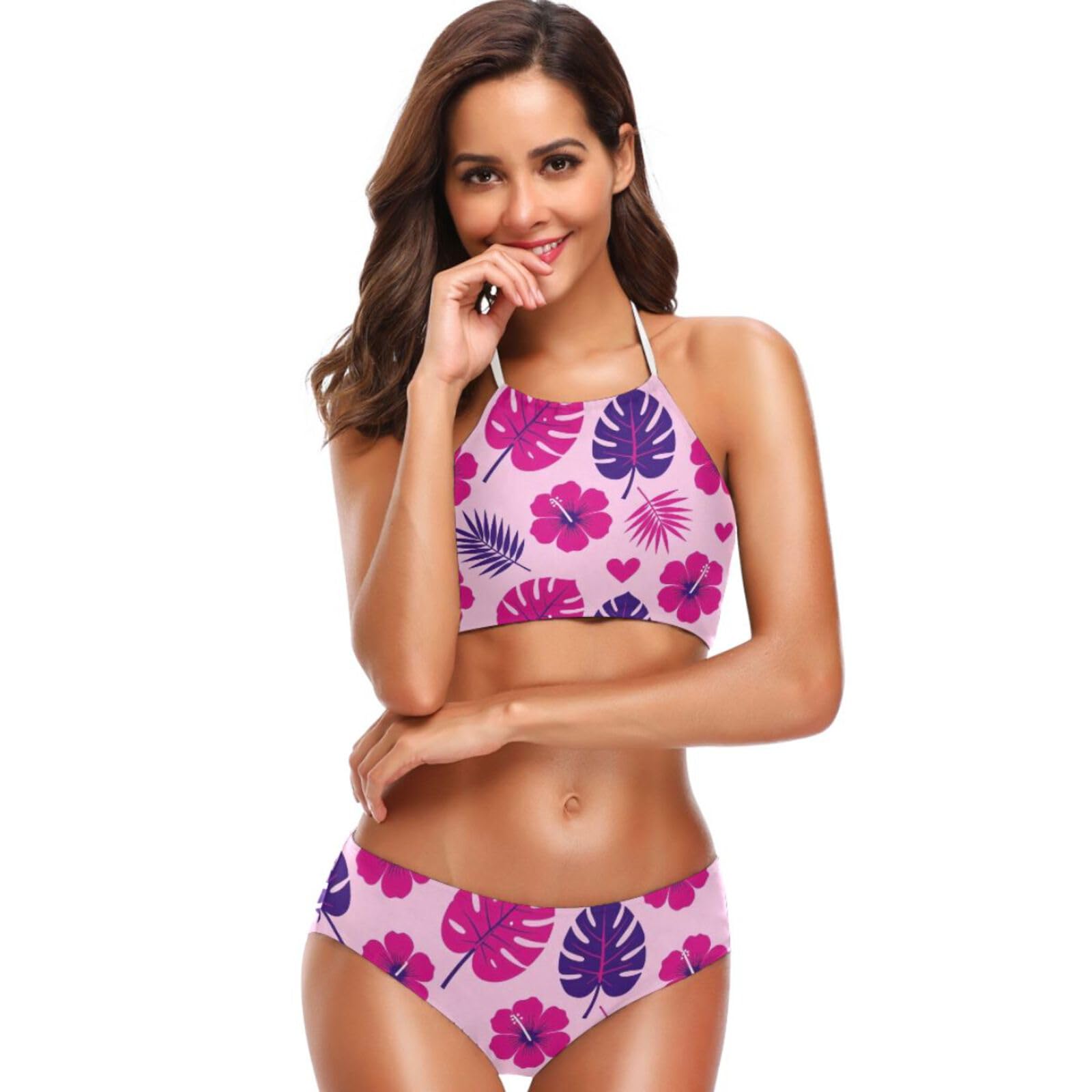 Wakacyjne bikini z przodu dla kobiet, wiele rozmiarów S-XXL