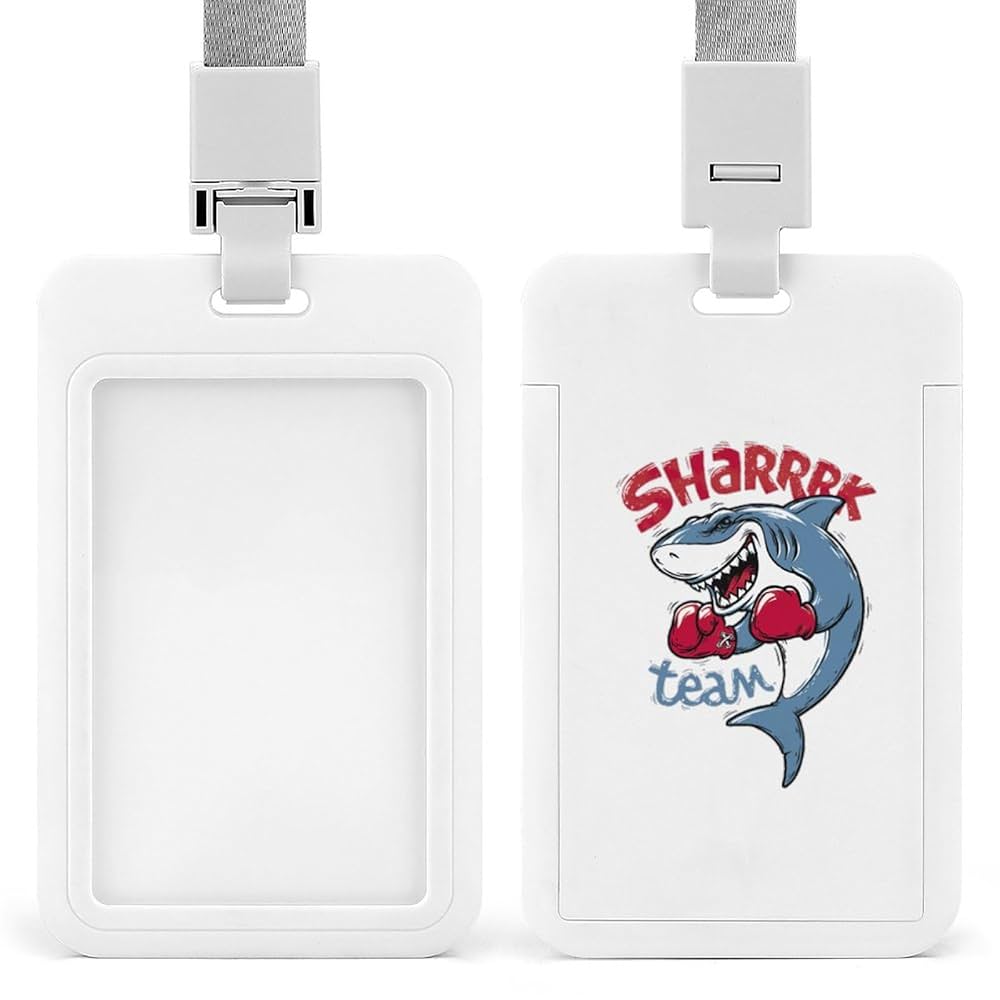 Amazon.co.jp: 面白い ボクシングのサメ シャーク ICカード