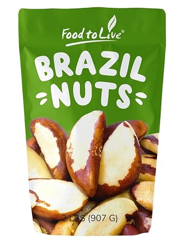Nueces de Brasil orgánicas Food to Live (crudas, sin cáscara)