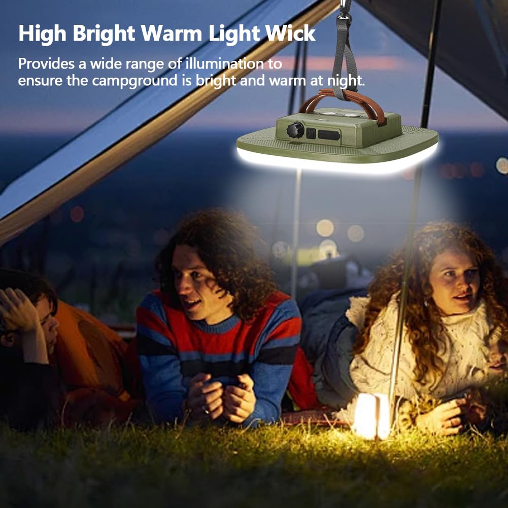 magnetyczna lampa namiotowa z przyssawką wielofunkcyjna przenośna latarnia kempingowa wyświetlacz mocy zawieszona lampa wędkarska do wędkarstwa pieszego (L)