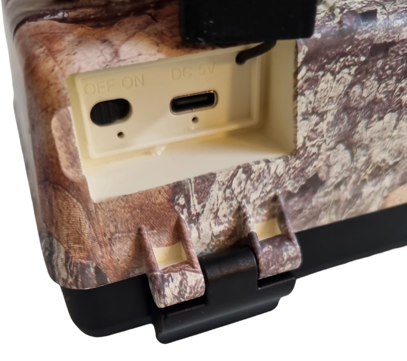 TKSTAR Wildkamera Bewegungsmelder Nachtsicht Wild-Tier-Kamera/Handyübertragung LTE 4G SIM-Karte LIVE APP/Trail Jagd Outdoor Fotofalle Wildlife 6 x starker Akku Speicherkarten-Slot (Braun/Grün)