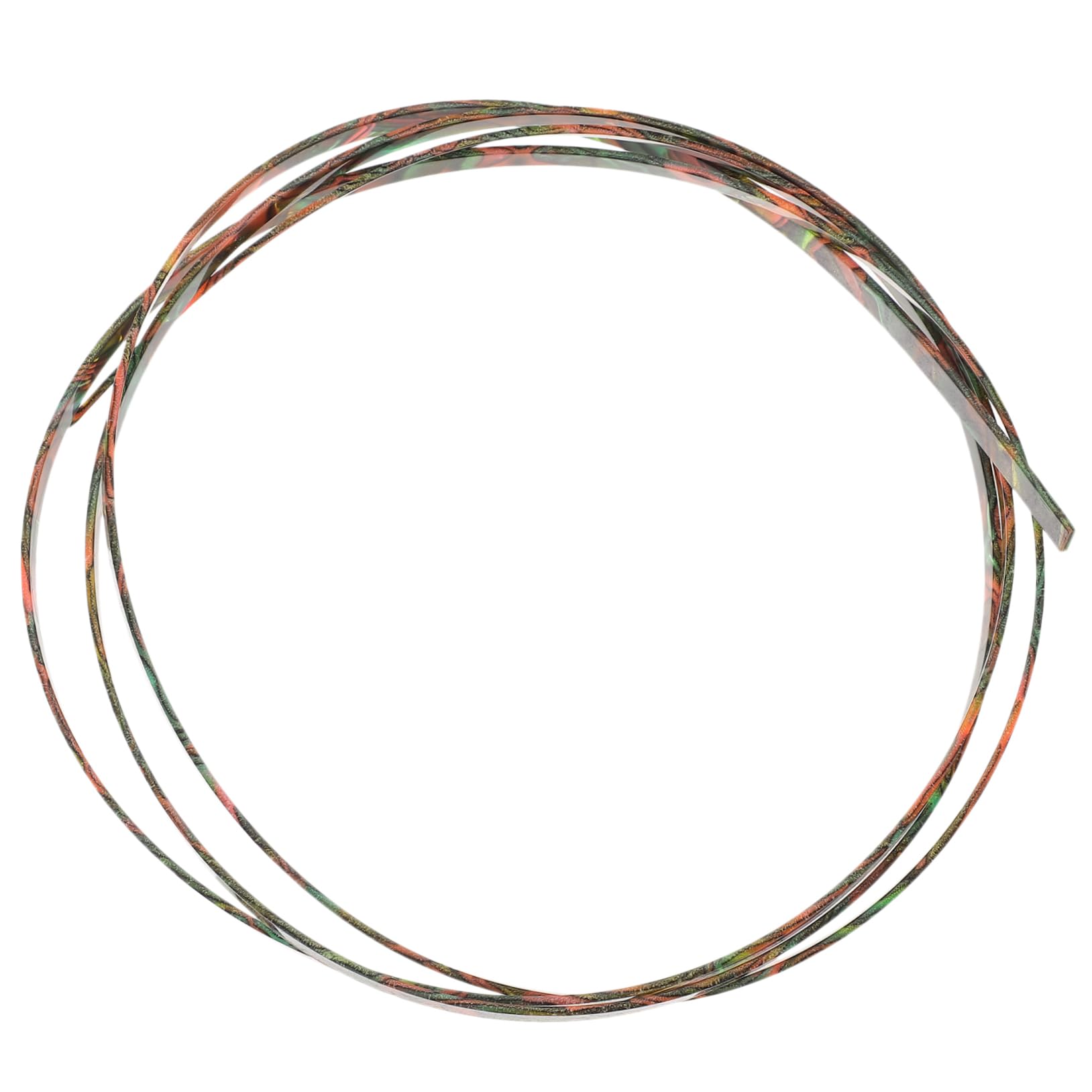 BESPORTBLE 1Pc Flexible Decorative Guitar Purfling Strip Plastic Edge Trim for Guitar Decor Design Durable Space Saving Inlay Material