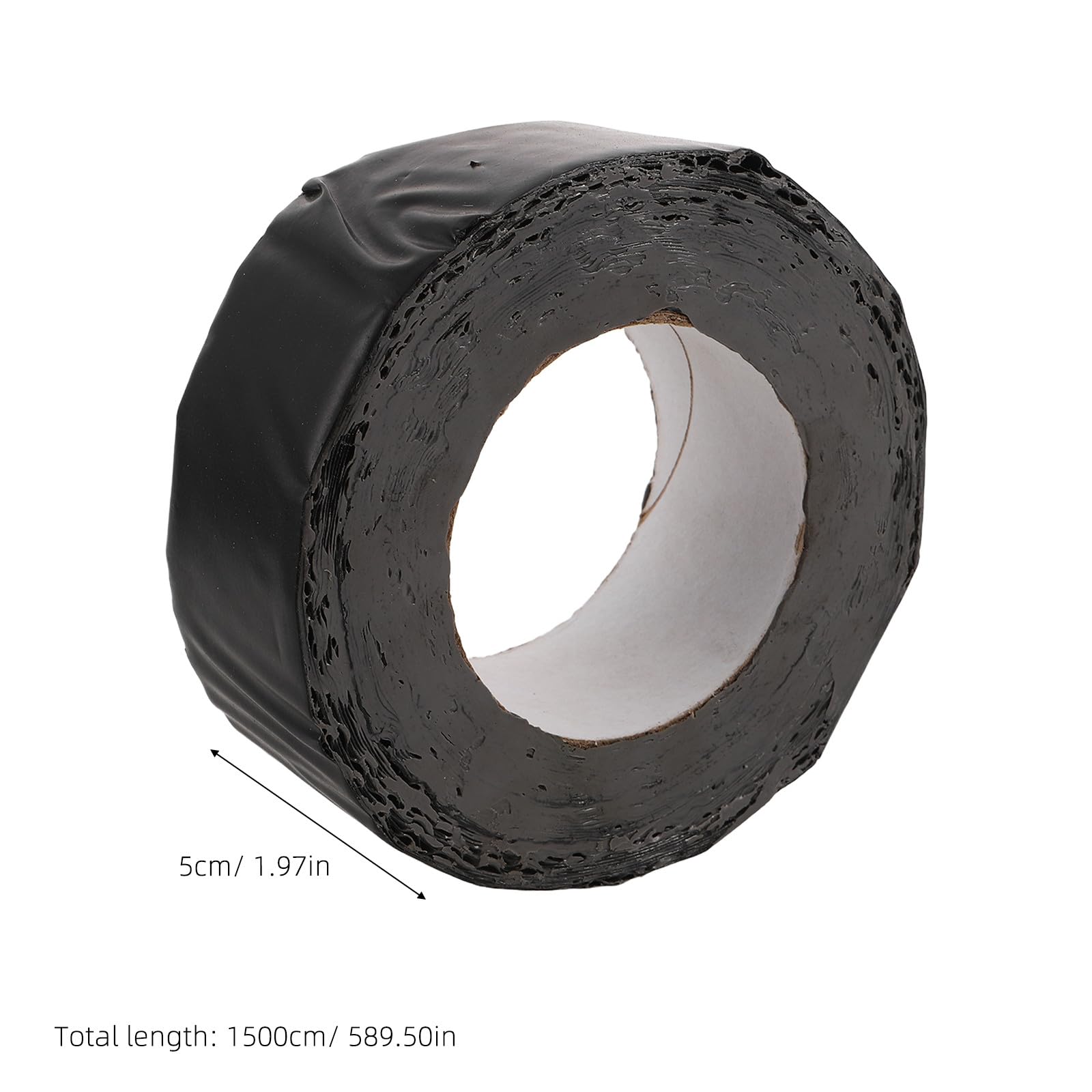 1 rollo de cinta de butilo para sellado de vigas de cubierta, cinta autoadhesiva impermeable para reparación de techos, cubiertas, toldos, construcción, ventanas, barcos y vehículos