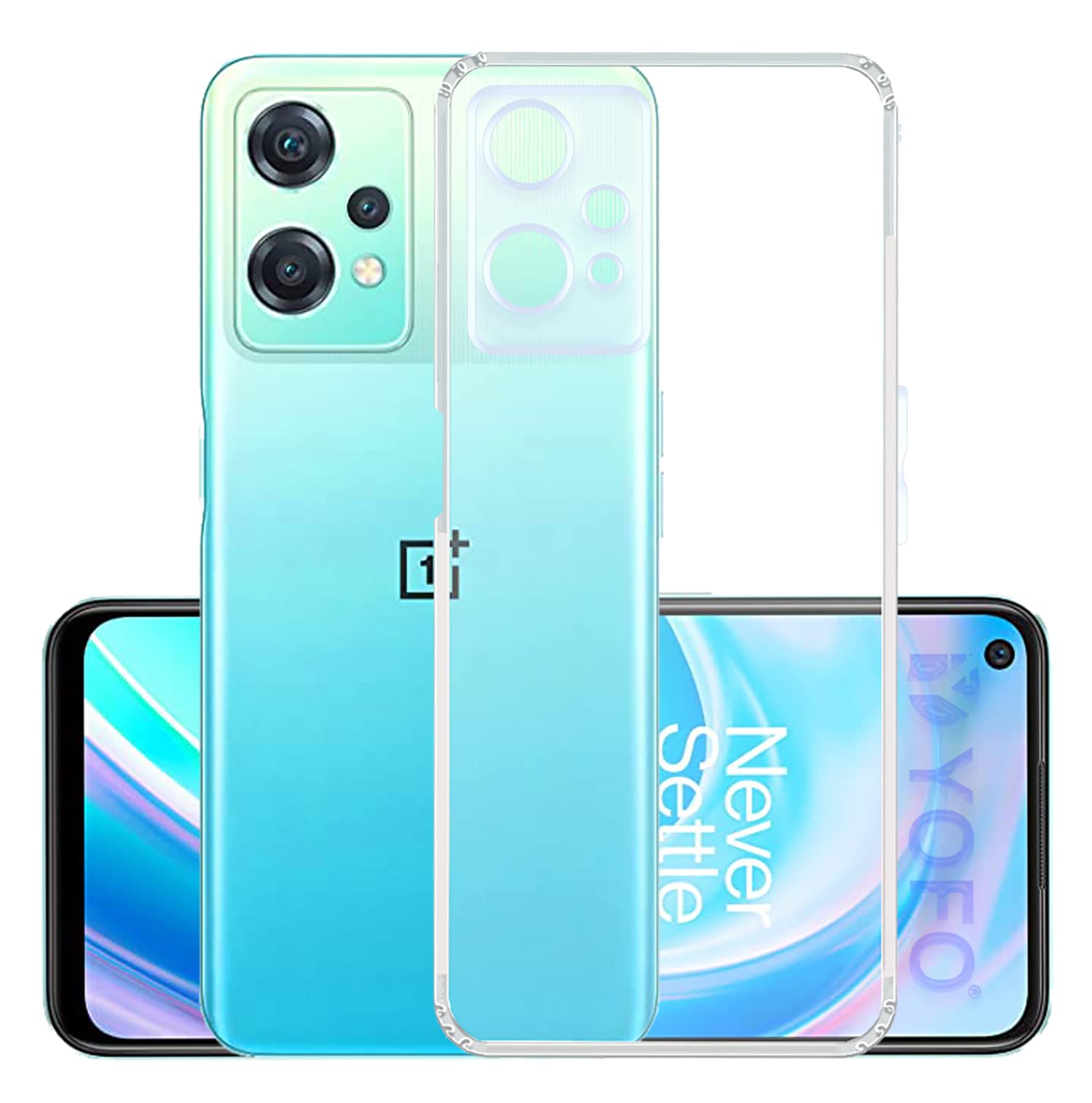 YOFO Back Cover for OnePlus Nord CE 2 Lite (5G) (Silicone|Transparent|Dust Plug|Camera Protection|Professonal Cover) (B0B94BS5QP) Amazon Price History, Amazon Price Tracker