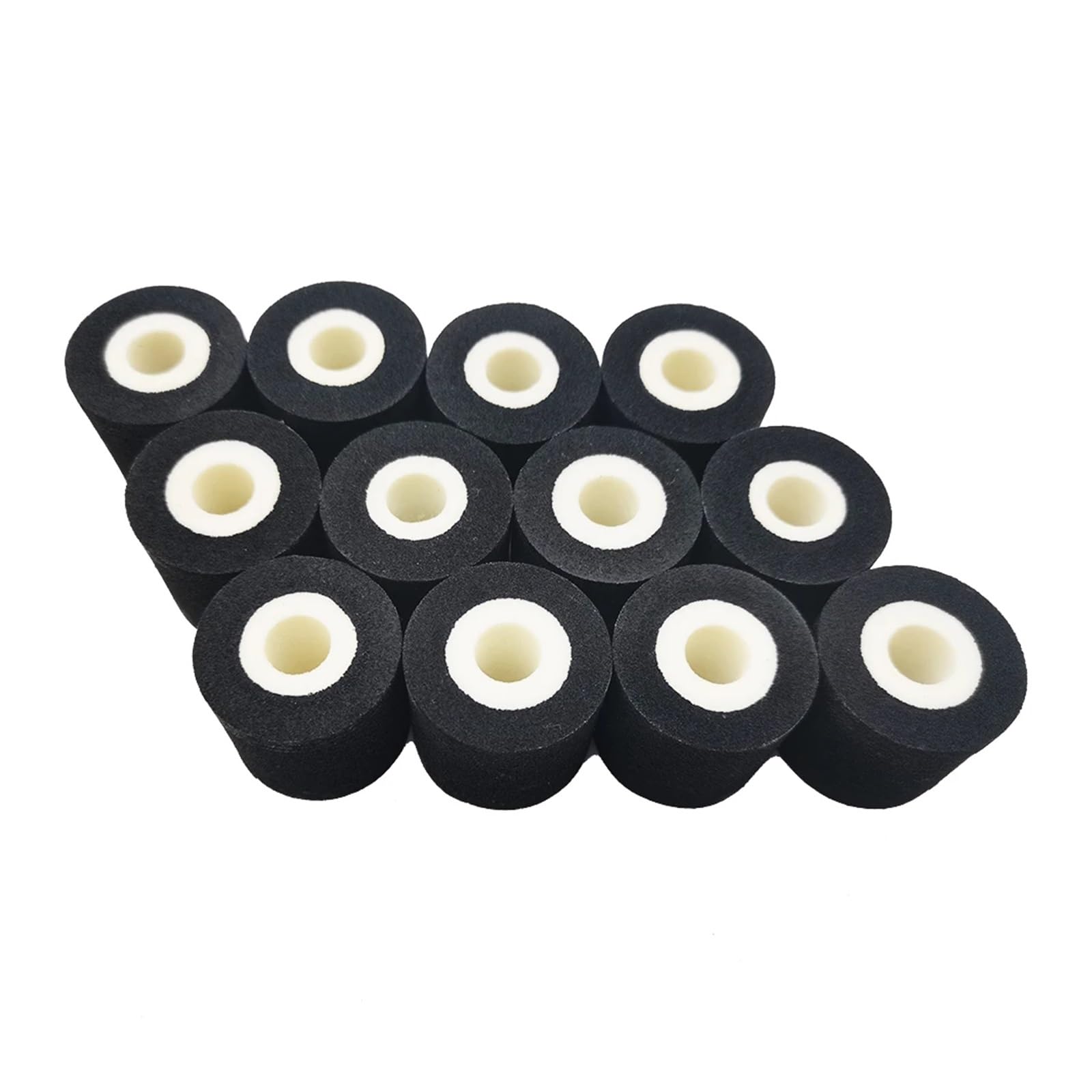 Rollo de tinta codificador de sello caliente negro 36x16mm 36x32mm 36x36mm 36x40mm 36x35mm 40x40mm for máquina de sellado de codificación 380 con fuerte estabilidad(24pcs 36 x 16mm)