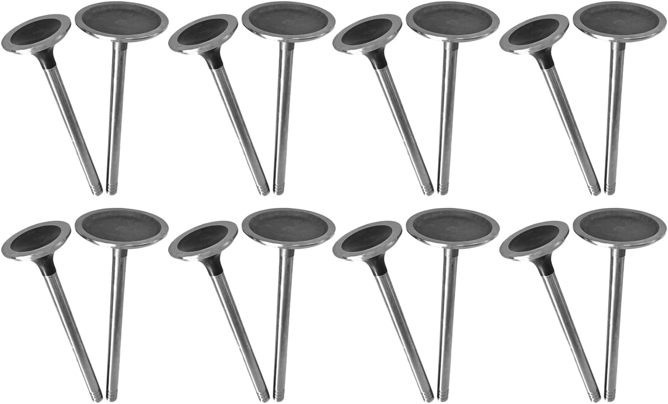 Engine Intake Exhaust Valve Kit, 53021550AA 53021551AB IV1160 EV1160 Replacement Valves Compatible with Dodge Ram Magnum/with Chrysler 300/with Jeep Cherokee 5.7 2003-2008