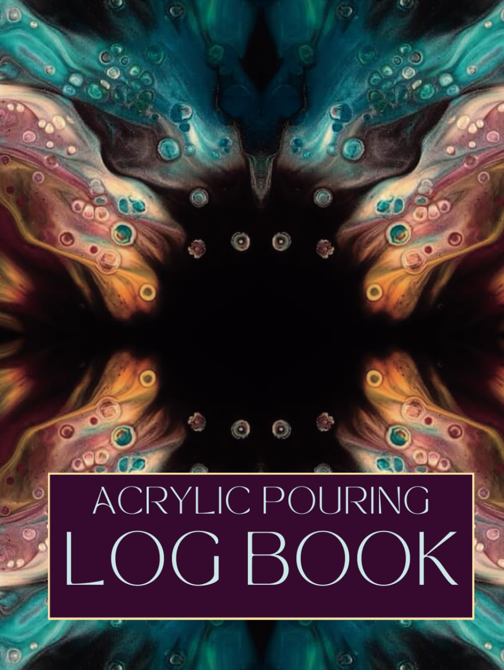 Carnet acrylic pouring pour organiser votre atelier créatif et planifier vos toiles de pouring