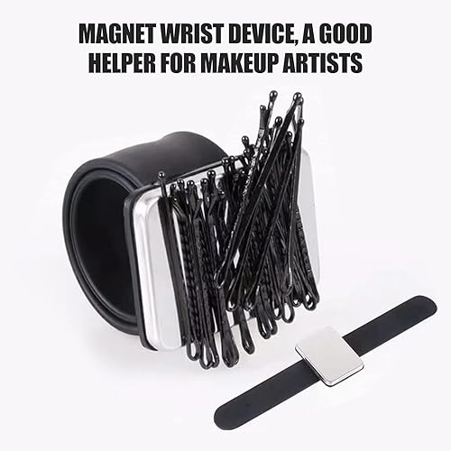 Miniatura 4 de Soporte magnético para pasadores de Bobby  Sujeta pasadores y clips de metal de fácil alcance  Herramientas de belleza  Soporte magnético para