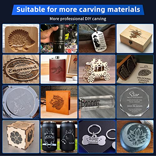 Laser Engraver Cutting Module 100W Laser Engraver Module, 20W Output Optical Power & Air Assist Metal Nozzle, Cnc Laser Module Kit, Compatible With Most Laser Engraver Cutting Machine, 24V (Lm-20-A) #TOP7