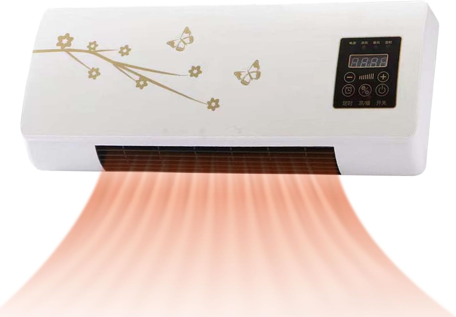 Split Max Portable Air Conditioner, Wall Mounted Air Conditioner, Cold And Heat Air Conditioning Unit With Timer, Easy Control Wall Mounted Portable AC For Home, Living Room, Dormitory